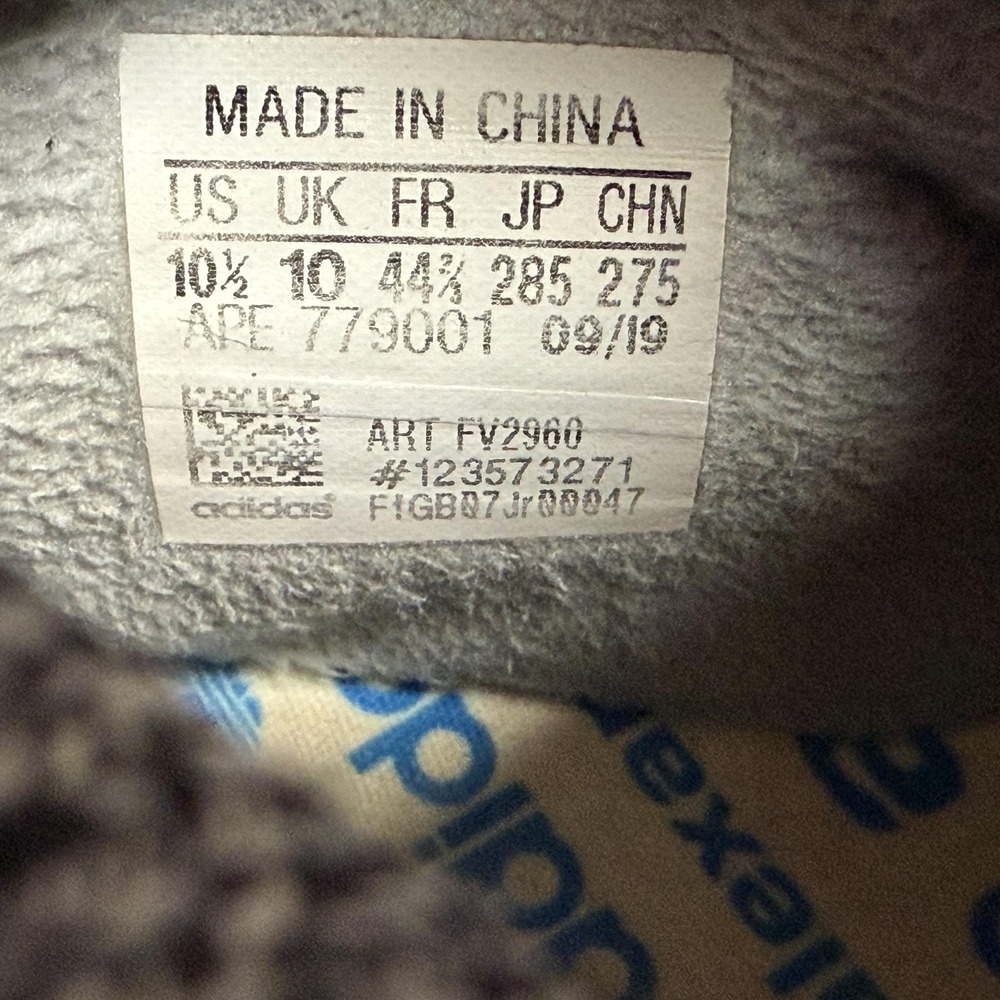 Adidas x Alexander Wang Puff Trainer Shoes Mens Size 10.5 Silver Sneakers FV2960 - Picture 9 of 9